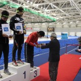 大会様子１日目 028男子1500ｍ　第三位　十六銀行　道下雅史さん