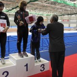 大会様子１日目 066女子500ｍ　第三位　山梨学院大学　今井まどかさん