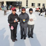 009女性の部右から第三位安原さん、優勝関井さん、準優勝鈴木さん