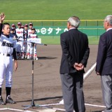 025選手宣誓　北栄タイガース　主将　山田　晋太郎　君