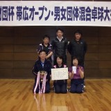 15 団体C優勝　　　本別卓球協会