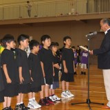 133表彰式低学年の部第３位札内サンダースマスター