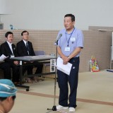 002主催者挨拶　十勝地区障害者水泳懇話会　代表　真田正樹様