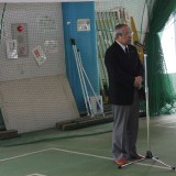 003主催者挨拶　(財）帯広市文化スポーツ振興財団　徳岡肇スポーツ振興部長