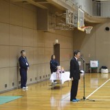 1 開会の挨拶　（一財）帯広市文化スポーツ振興財団　理事長 金澤 耿