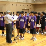 056表彰式　高学年の部　第三位　啓西クラッチシューターズA