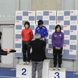 034女子1500m優勝木美穂さん・準優勝松田有幾さん・第三位石澤志穂さん