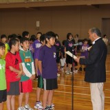 141表彰式高学年の部第３位北栄レイカーズ