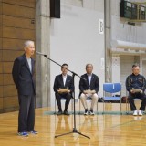 11-開会式　挨拶　帯広卓球連盟　会長　亀掛川　正義