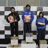 女子1500ｍ　表彰