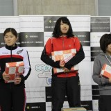 女子500ｍ　表彰