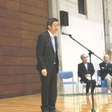 10-開会式　主催者挨拶　帯広市文化スポーツ振興財団理事長 金澤耿