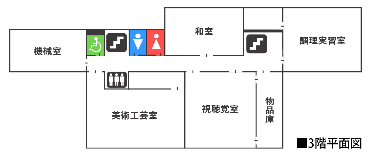 3階平面図