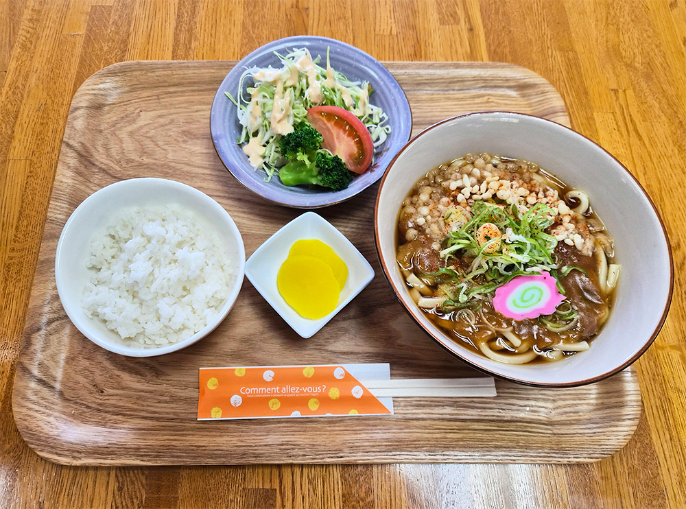 カレーうどんセット