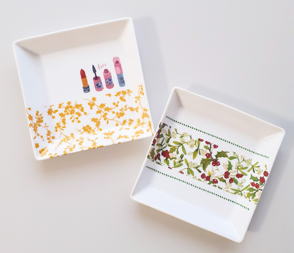 ポーセラーツ講座～オリジナルのプレートを作ってみよう！